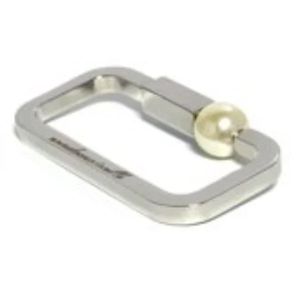 Chanel Women's Key Holder Ring Faux Pearl - Picture 5 of 9